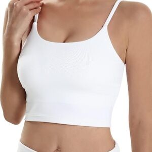 NWT-ECOPARTY-WHITE SPORTS BRA-SIZE 2X